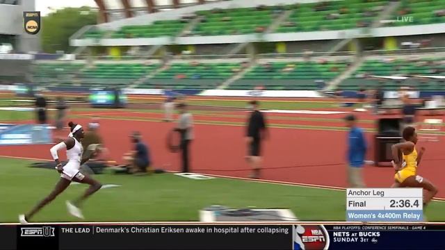 Women's 4x400 relay - 2021 NCAA track and field championship смотреть онлайн