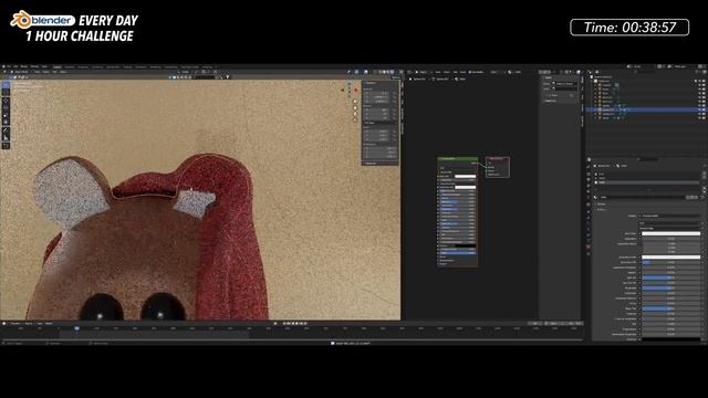 Fur, Cloth and Steam FX with Blender - Blender Every Day #347 смотреть онлайн
