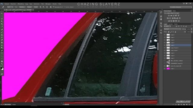 Mercedes W202 Speed Art (Virtual Tuning / Photoshop / Request)