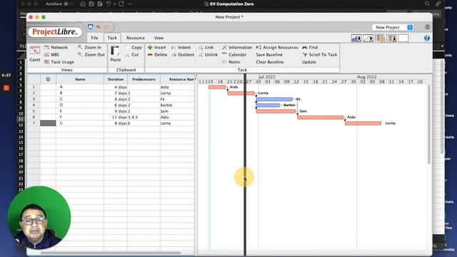Earned Value using ProjectLibre and Excel смотреть онлайн