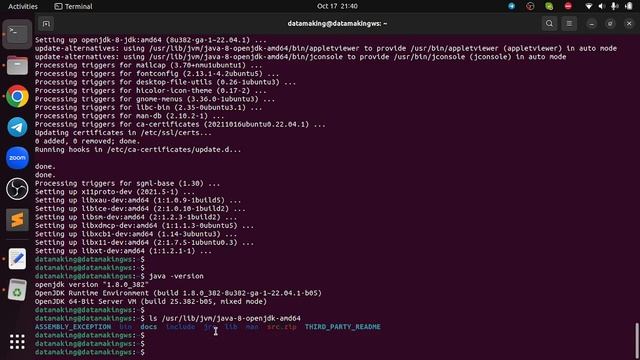 How to install Java 8(OpenJDK) on Ubuntu 22.04 | Operating System(OS) | Part 1 | DM | DataMaking смотреть онлайн