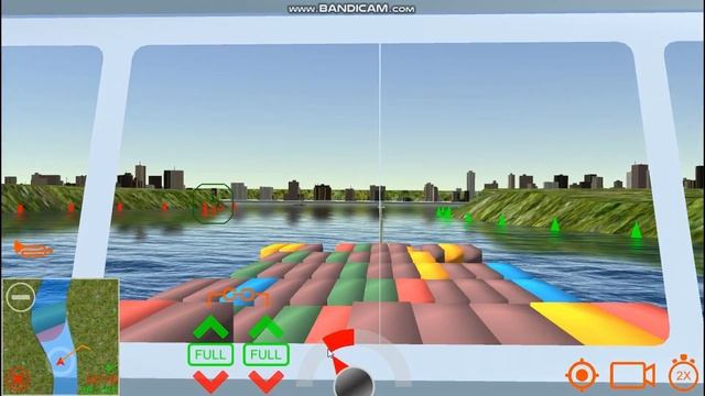 Docking a Container Ship - Ship Handling Simulator Gameplay смотреть онлайн
