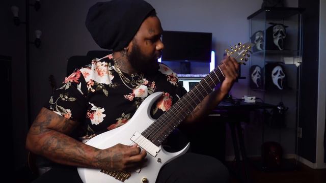 IBANEZ RGDMS8 - 8 STRING GUITAR DJENT DEMO! смотреть онлайн