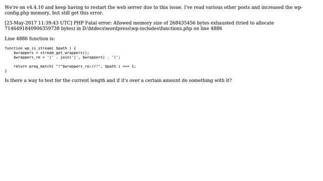 Allowed memory size of 268435456 bytes exhausted (tried to allocate 7146491840906359738 bytes) смотреть онлайн