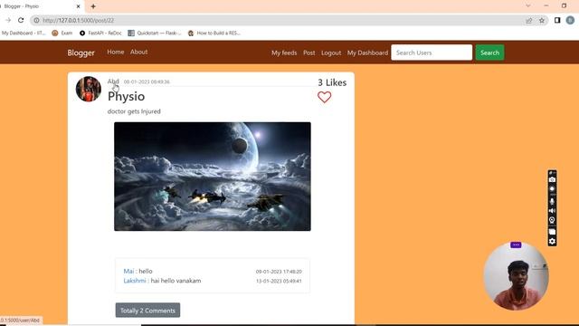 Social Media Website using Flask(Python) Framework смотреть онлайн