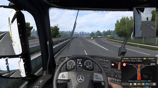 [ETS2]Euro Truck Simulator 2 Lofi France Франция смотреть онлайн