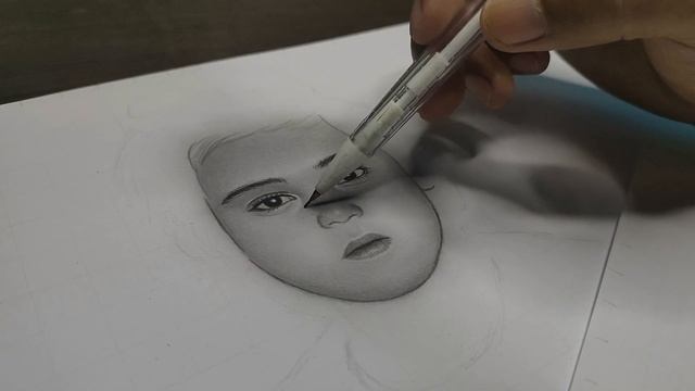 SKIN TONE PROCESS Using Mechanical Pencil and Make-up Brush смотреть онлайн
