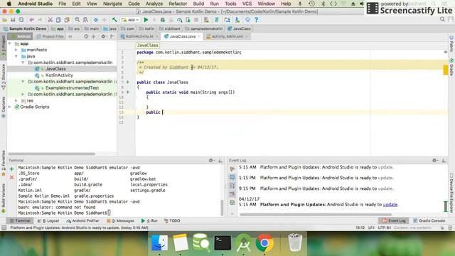 Convert Java to Kotlin - Android смотреть онлайн