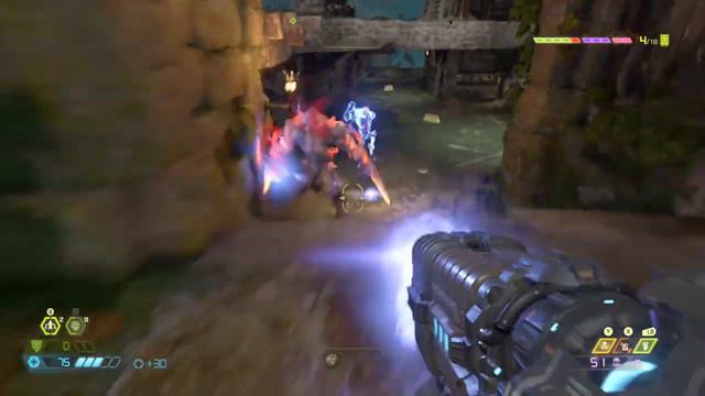 First encounter with a slayer gate [Doom Eternal] смотреть онлайн