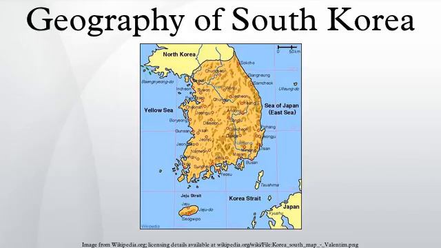 Geography Of South Korea