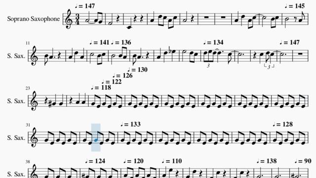 Soprano Sax Sheet Music: How to play Je te laisserai des mots by Patrick Watson смотреть онлайн