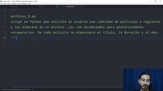 ? 49. ARCHIVOS / FICHEROS CSV EN PYTHON | Curso Python desde cero (para principiantes) ? смотреть онлайн