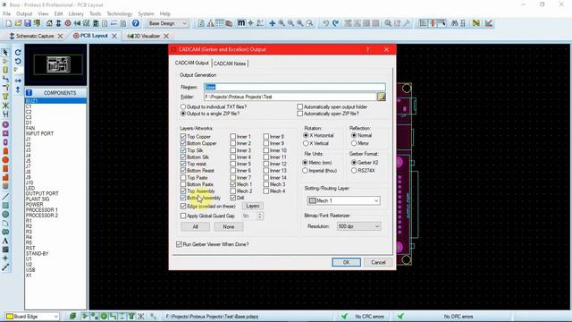 Tutorial 8.3| Circuit Designing & Finishing| Extracting Gerber Files in Proteus| PCB Design & theor смотреть онлайн
