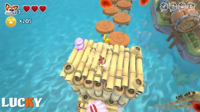 New Super Lucky’s Tale - All Collectibles in World 4: Gilly Island смотреть онлайн