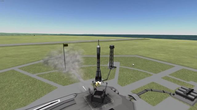 KSP: Soyuz Replica With Realistic Launch Clamps V2 смотреть онлайн