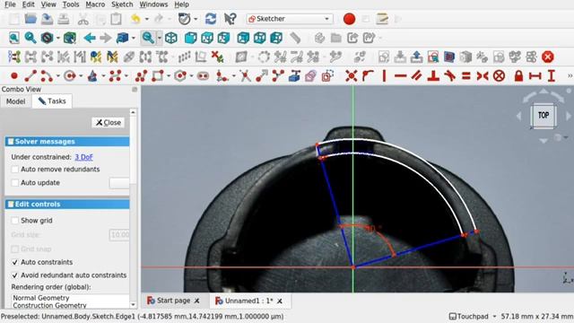 FreeCAD 0.20 For Beginners | 5.1 | Tracing from Photos Project | Repeating Features | Polar Pattern смотреть онлайн