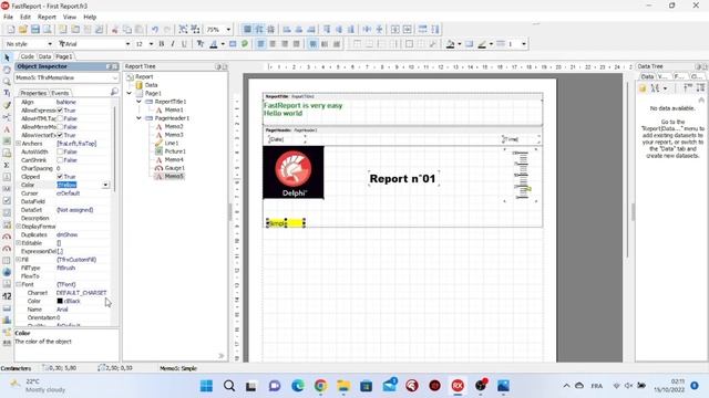 Delphi - FastReport : Lesson 1 How to Use ReportTitle, PageHeader, ColumnHeader and ColumnFooter смотреть онлайн