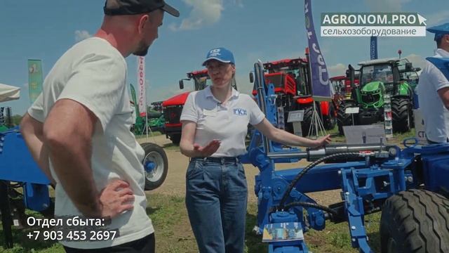 Плуг отвальный оборотный ППО 7+1: обзор агрегата. Грязинский культиваторный завод. смотреть онлайн