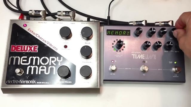 Electro Harmonix Deluxe Memory Man vs Strymon Timeline смотреть онлайн