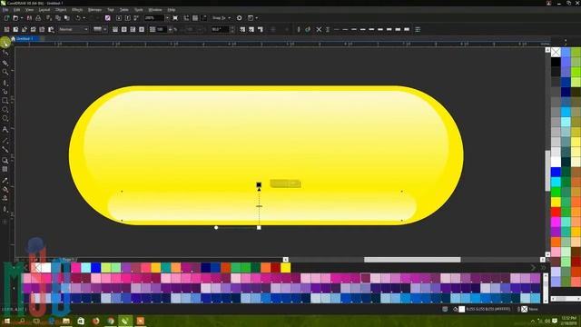 CorelDraw Tutorials | How to make Crystal Effect Web Buttons? смотреть онлайн