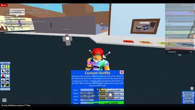 Roblox-High School Clothes ids смотреть онлайн