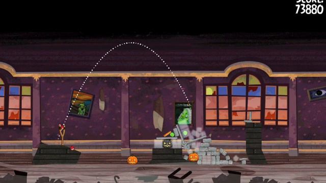 Angry Birds Seasons Haunted Hogs 1-10 Walkthrough 3-Star смотреть онлайн