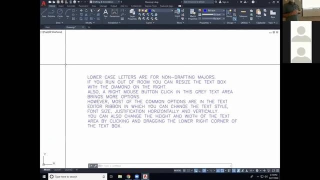 Introducing AutoCAD Using It's Text Tool. смотреть онлайн