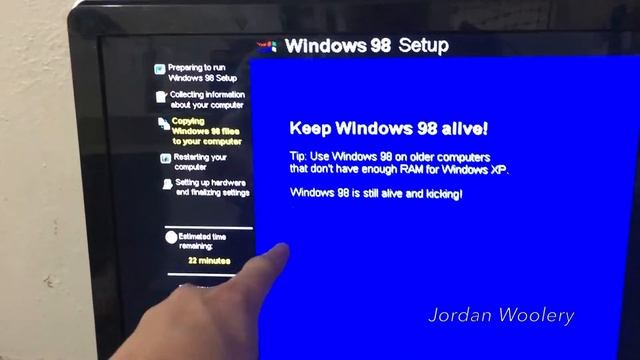 Windows 98 Unattended Boot CD Vs Compaq Deskpro EN смотреть онлайн