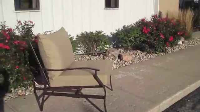 Hampton Rocking Patio Chair - Desert Sage.avi смотреть онлайн