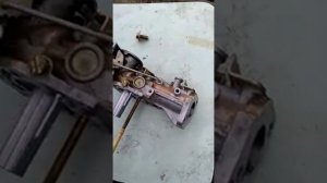 ремонт мотоблока викинг плавают обороты глохнет (чистка карбюратора)