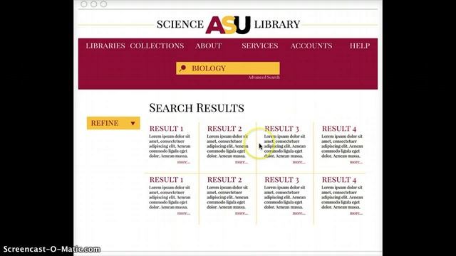 Library Website Design смотреть онлайн