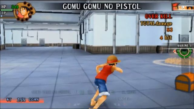 One Piece Romance Dawn Bouken no Yoake PSP English - Gameplay смотреть онлайн