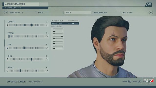 Starfield - Ashton Shepard Character Creator Sliders смотреть онлайн