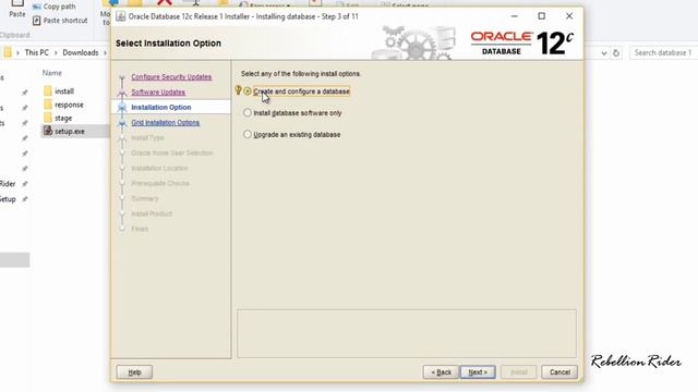 HOW TO INSTALL ORACLE DATABASE 12C ON WINDOWS 10 смотреть онлайн