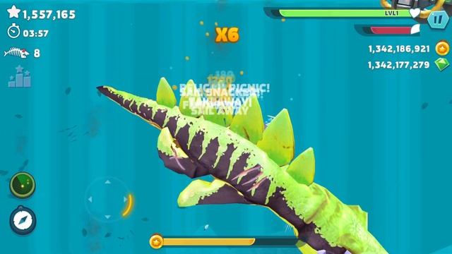 Hungry Shark Evolution - Bigger Monster Giant Enemy Leo New Skin Mod - All 27 Sharks Unlocked смотреть онлайн
