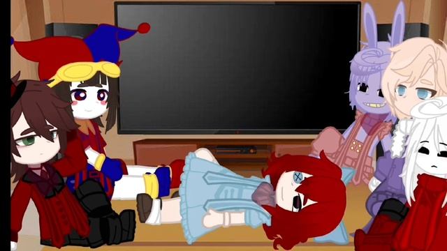 °реакция уцц на себя°(Кейн, Помни, Джекс, Рагата, Королер, Генгл)