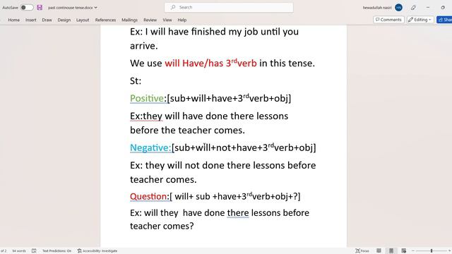 Future perfect tense English grammerانګلیسی ګرامر ګرامر انګلیسی смотреть онлайн