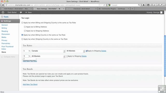 WordPress for E-Commerce - 76/132 - Taxes Part 1 смотреть онлайн