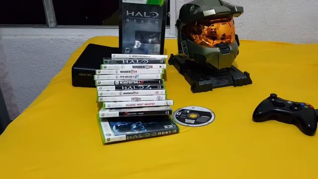 CASCO HALO EDICIÓN LEGENDARIA, LOTE XBOX 360, LOTE WII & PLAYSTATION 1 CACERÍA DE VIDEOJUEGOS #49 смотреть онлайн