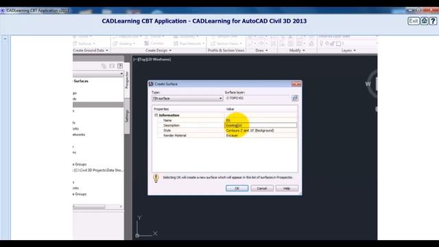 AutoCAD Civil 3D 2013: Creating Surfaces смотреть онлайн