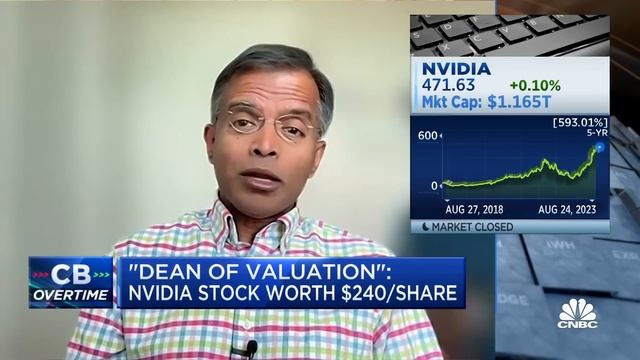 Nvidia is worth $240 per share, says NYU's Aswath Damodaran смотреть онлайн