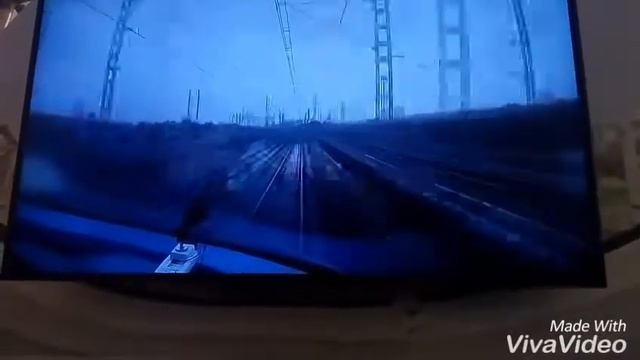 Вертуальная поездка на поезде САПСАН смотреть онлайн