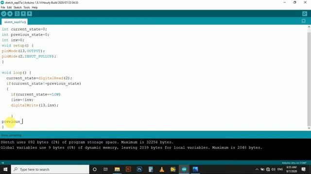 Alternate or Change State of Output from Single Push Button Urdu||Hindi #ALT_Command_in_Arduino смотреть онлайн
