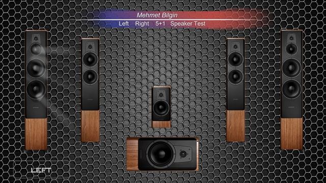 Stereo Left Right 5+1 Speaker Sound Test смотреть онлайн