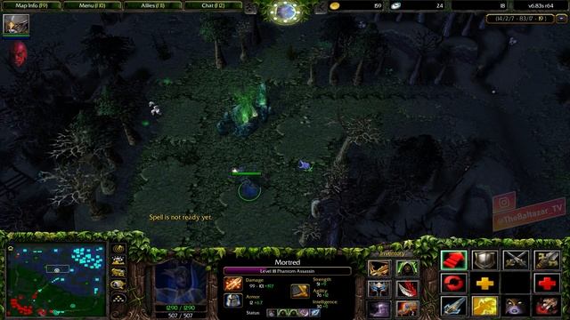 DOTA MORTRED DESOLATOR 1 HIT = 1 KILL (3000 CRITICAL DAMAGE) смотреть онлайн