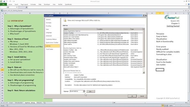 Install Excel Data Analysis ToolPak and Solver Add-In | Financial Modeling Tutorials смотреть онлайн