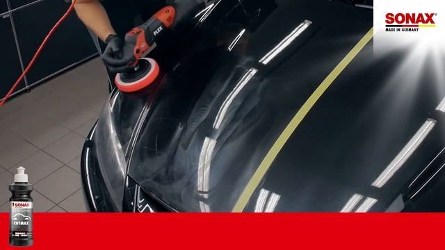 Как отполировать автомобиль в 2 шага SONAX PROFILINE CutMax  PerfectFinish
