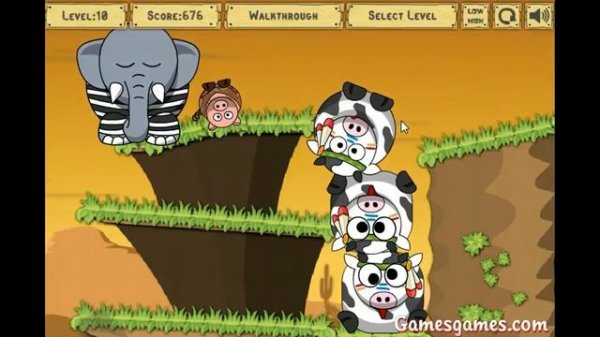 Wake up Sleeping Elephant game(Snoring 2) - Walkthrough
