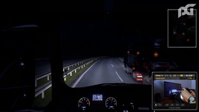 С РУЛЕМ И ПЕДАЛЯМИ #1 Euro Truck Simulator 2 смотреть онлайн