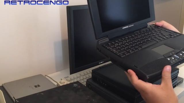 Retro computers for DOS & Win98 gaming 8 Laptop pc Dell IBM Toshiba Intel Pentium III Retrocengo смотреть онлайн